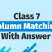 match the phrases in column a with the phrases in column b