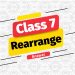 rearrange for class 7 with answers pdf