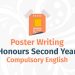 poster writing honours 2nd year