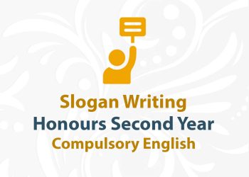 slogan writing honours 2nd year
